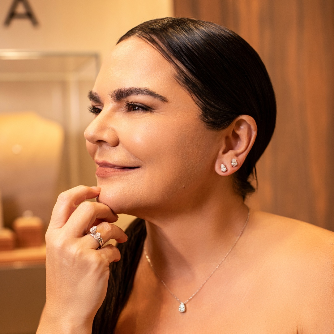 Anel Solitário Gota Glam Soul 1.0 ct