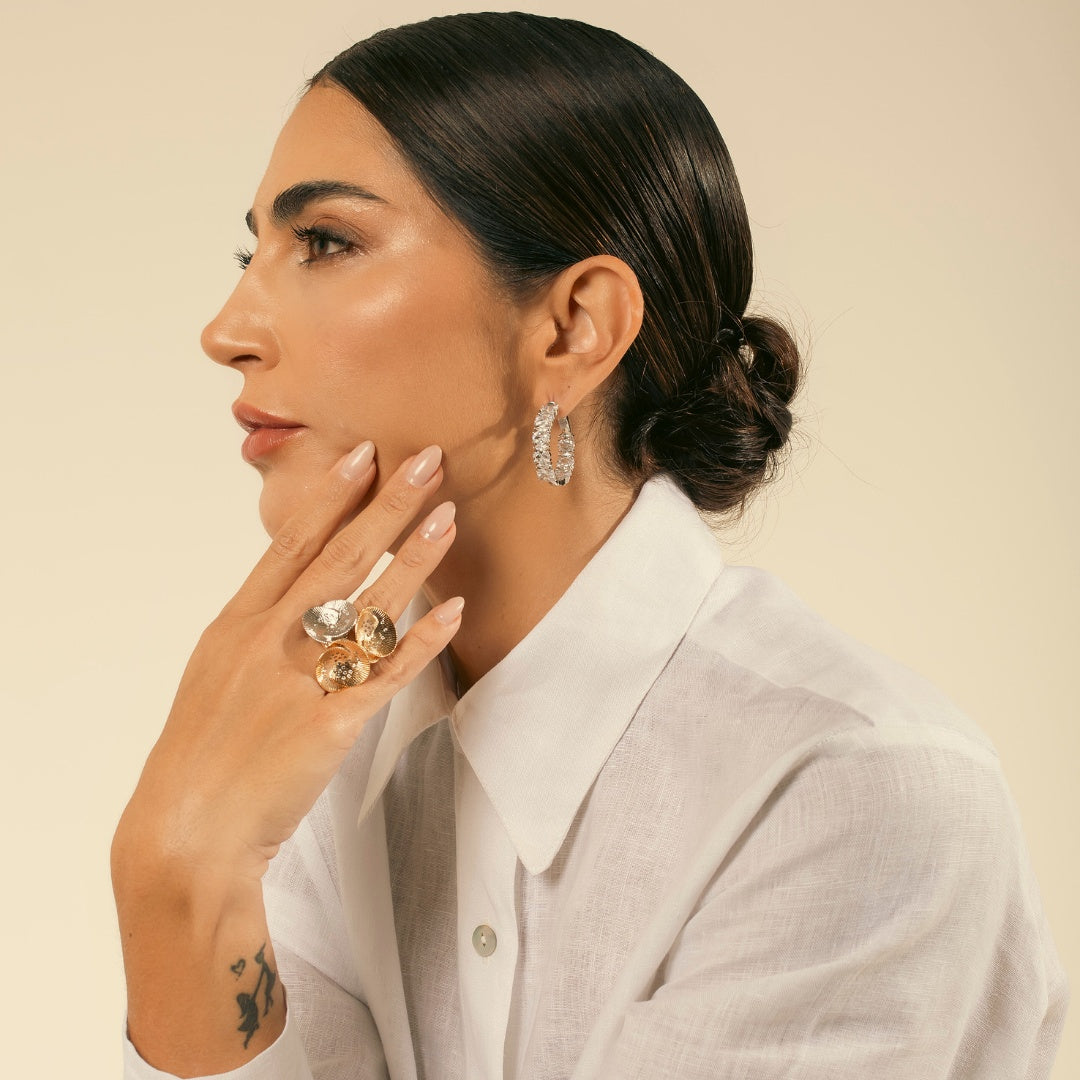 Anel Zahara - Dourado