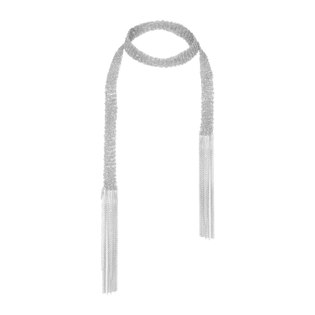 Colar Malha Close Branco