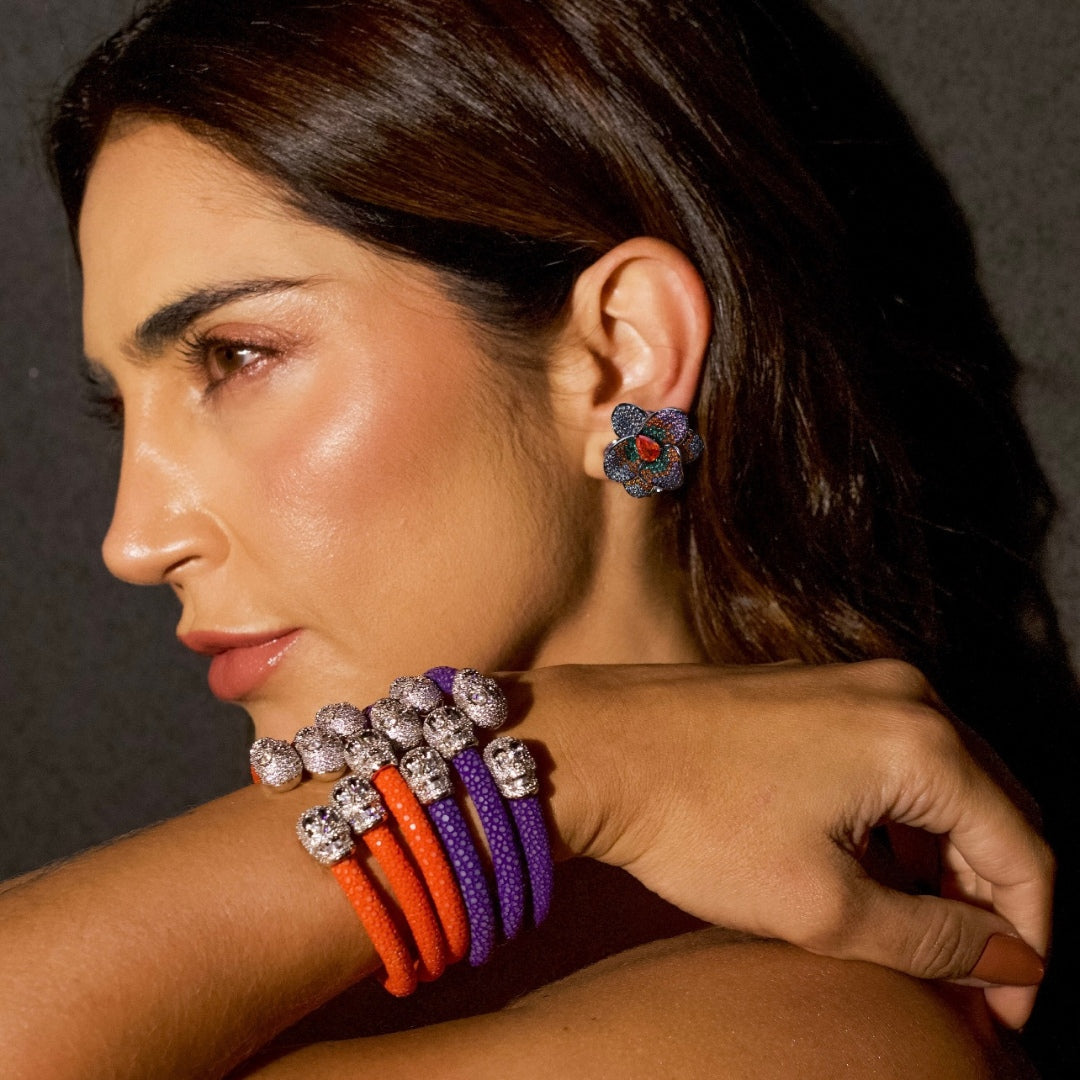 Brinco Orquídea Savage