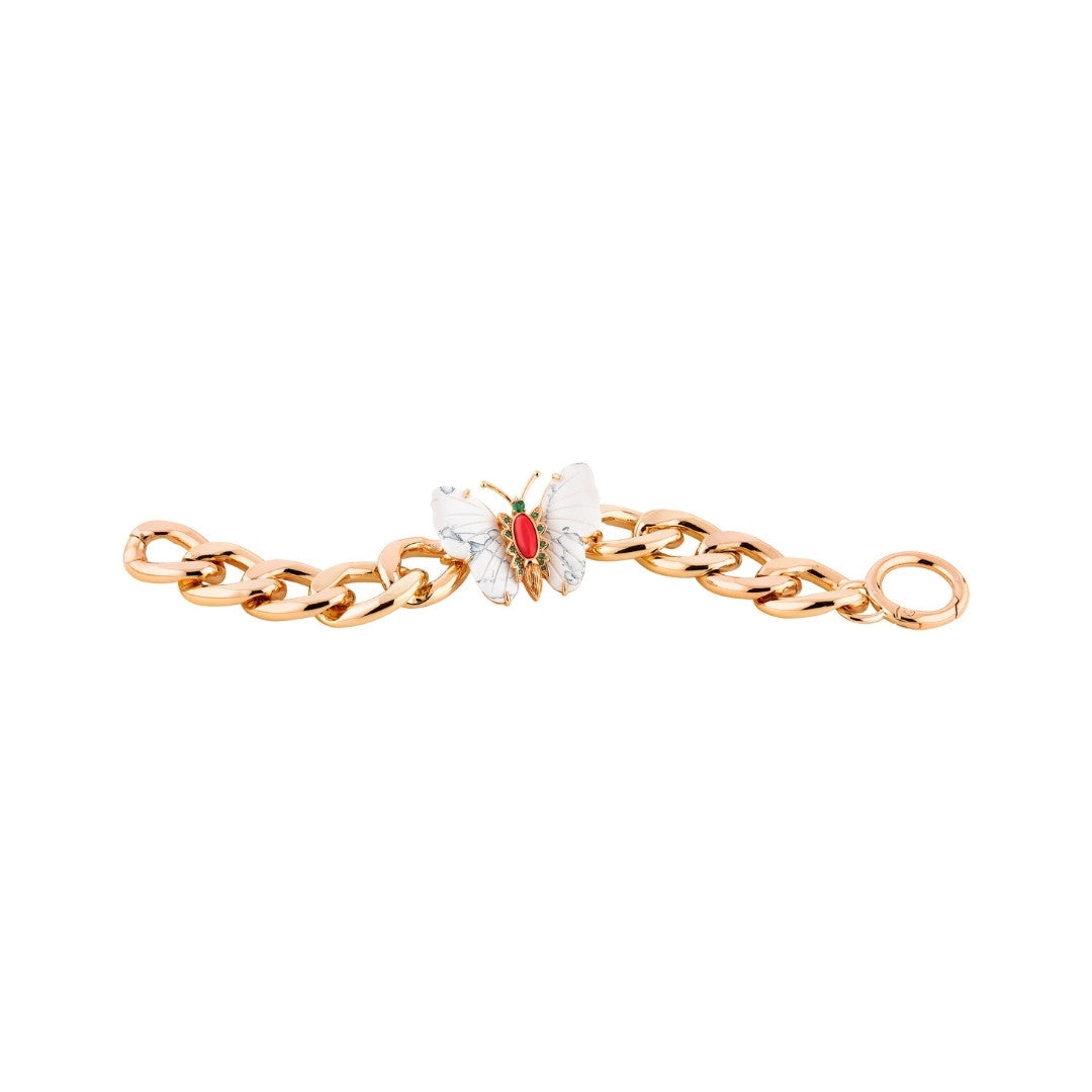 Pulseira Borboleta Branco
