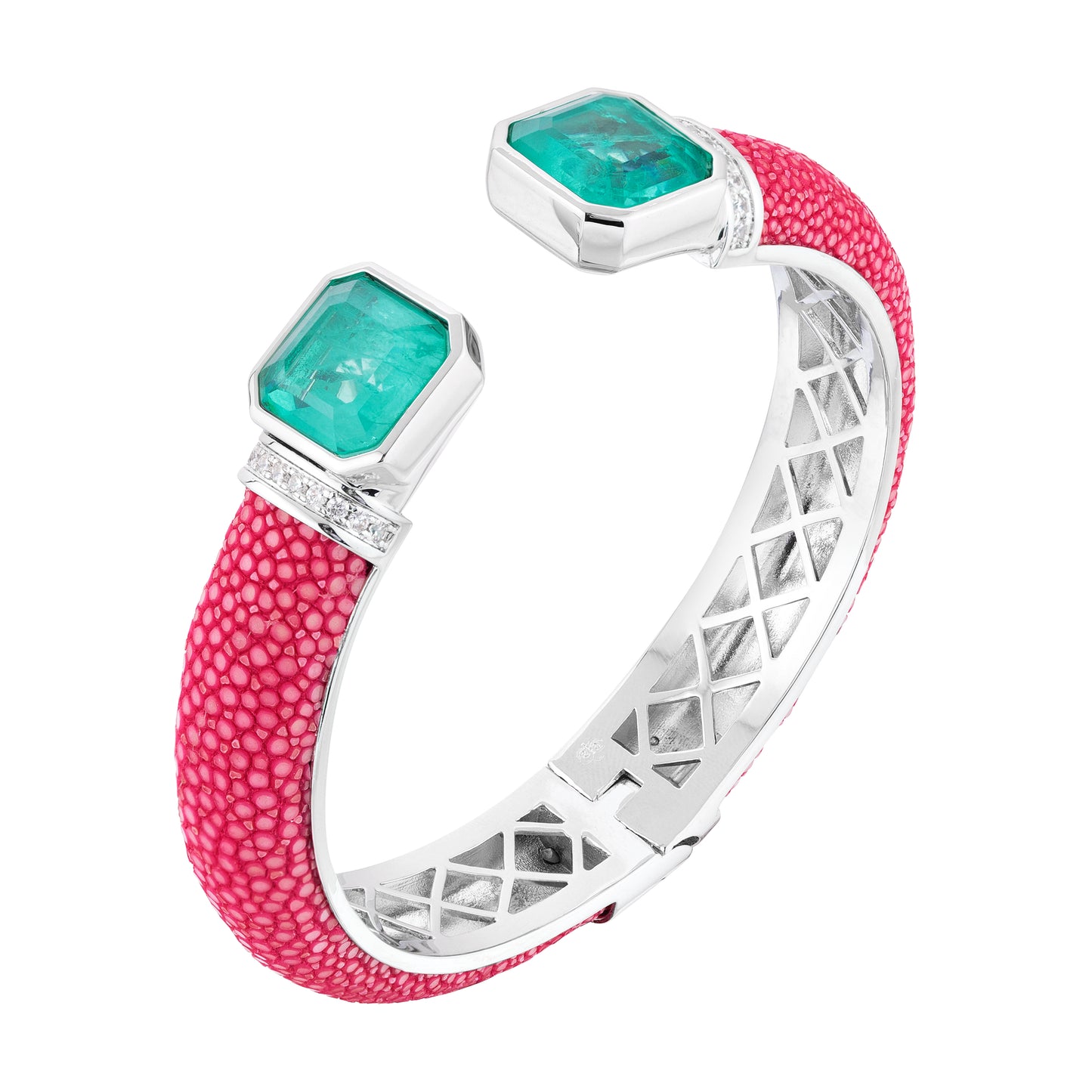 Bracelete Galuchat Square