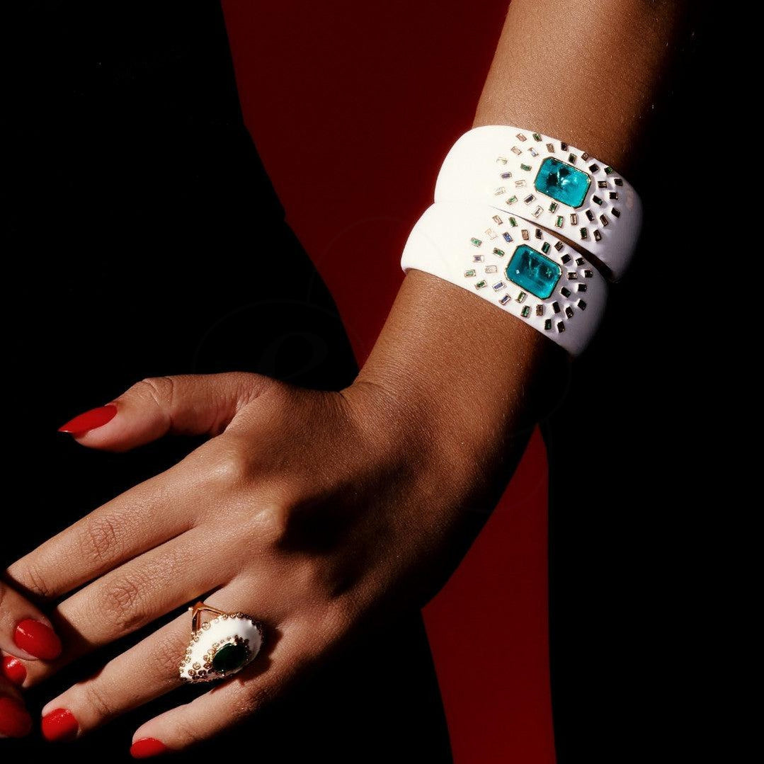 Bracelete Grécia Branco