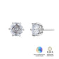 Brinco Solitário Glam Soul Moissanite 3,5 ct