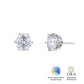 Brinco Solitário Glam Soul Moissanite 2 ct
