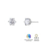 Brinco Solitário Glam Soul Moissanite 1 ct