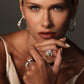 Argola Helena Glam Moissanite 12 ct