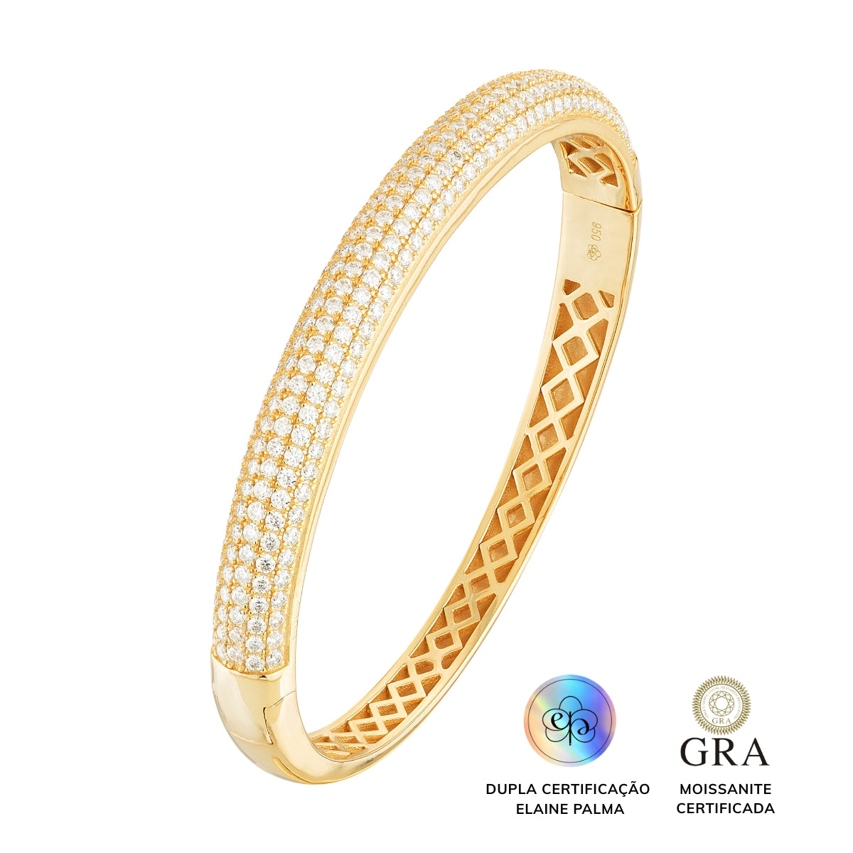 Bracelete Luxury Glam Moissanite