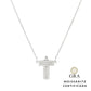 Colar Cristo Redentor Glam Moissanite 0.45 ct