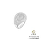 Anel Tube Glam Moissanite