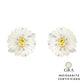 Brinco Flor Madrepérola Glam Moissanite 3.34 ct