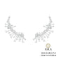 Earcuff Stars Glam Moissanite