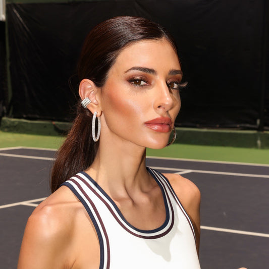 Brinco Argola Luxury Glam Moissanite