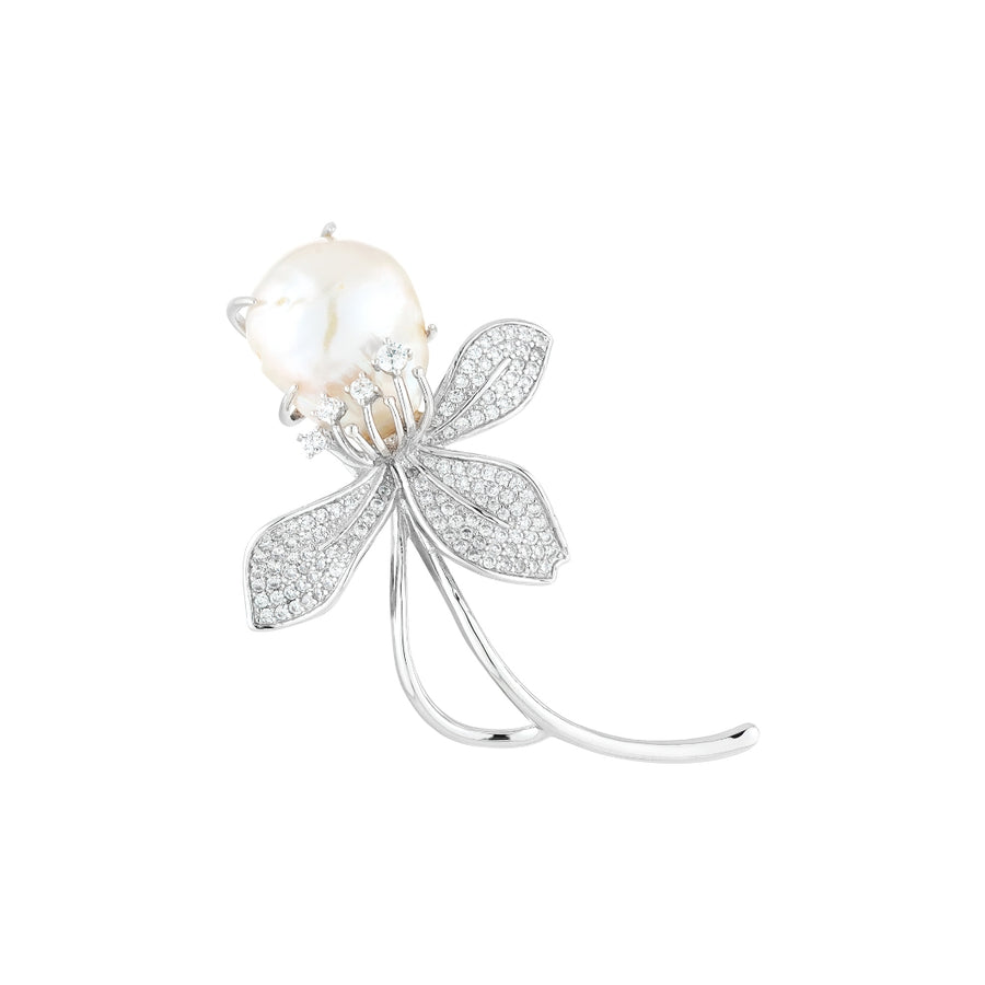 Broche Maria - Ródio