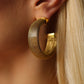 Argola Tramas Dourado