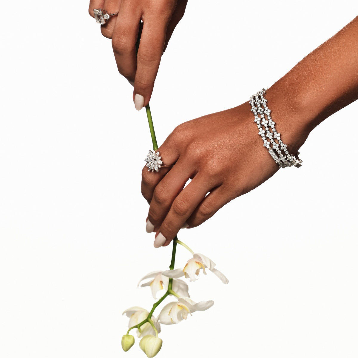 Pulseira Stars Glam Moissanite 6.05 ct