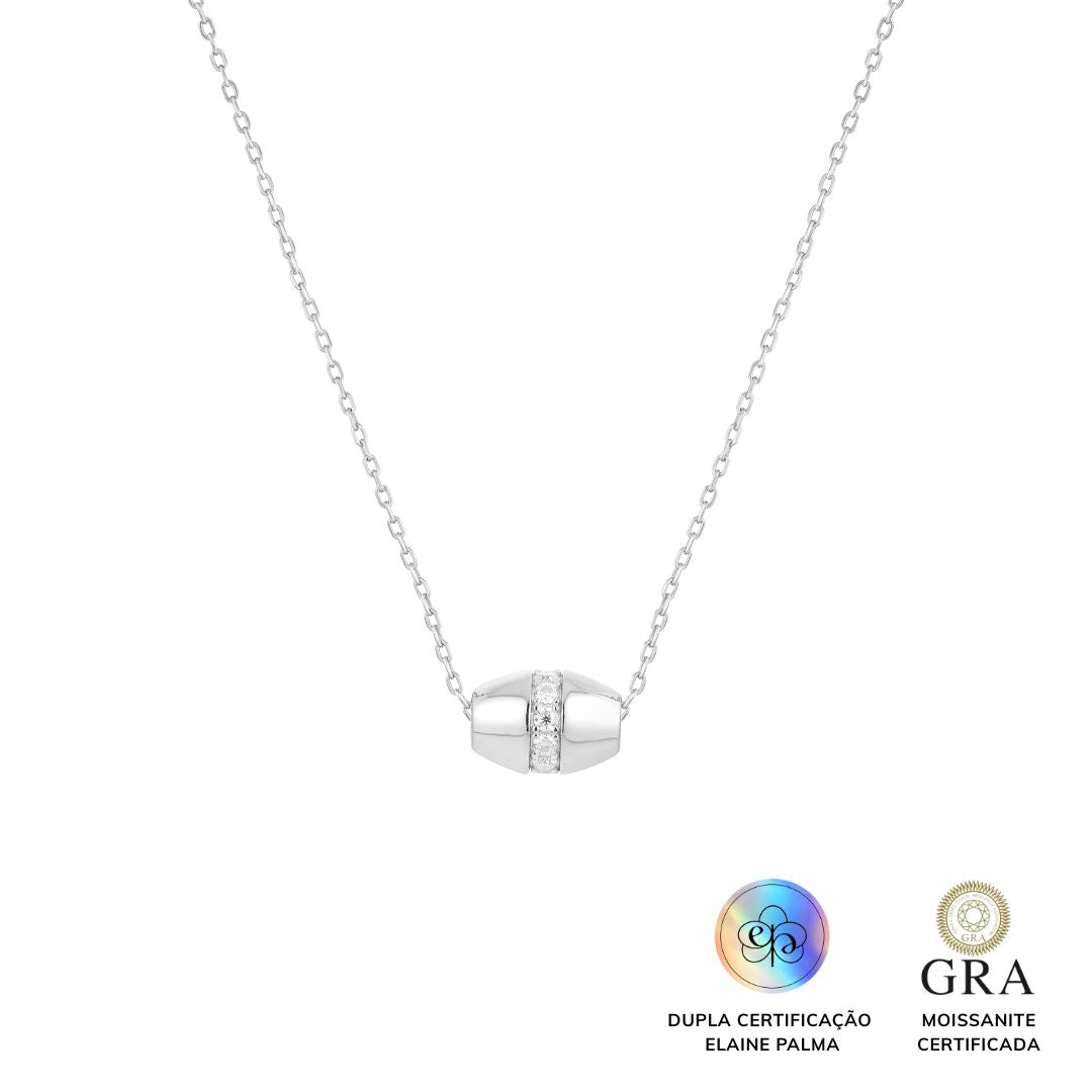 Colar Vida Glam Moissanite
