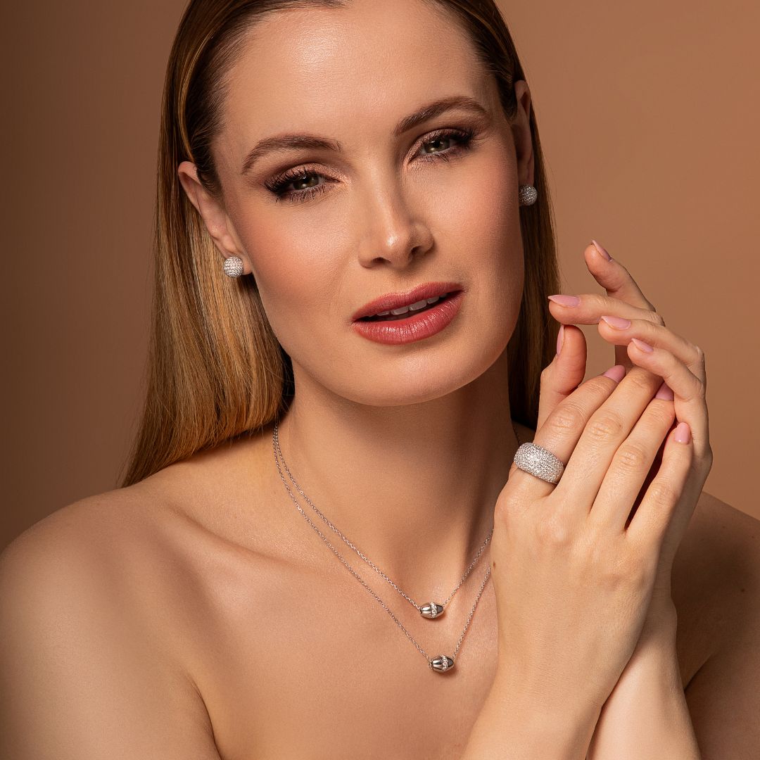 Anel Aparador Glam Moissanite