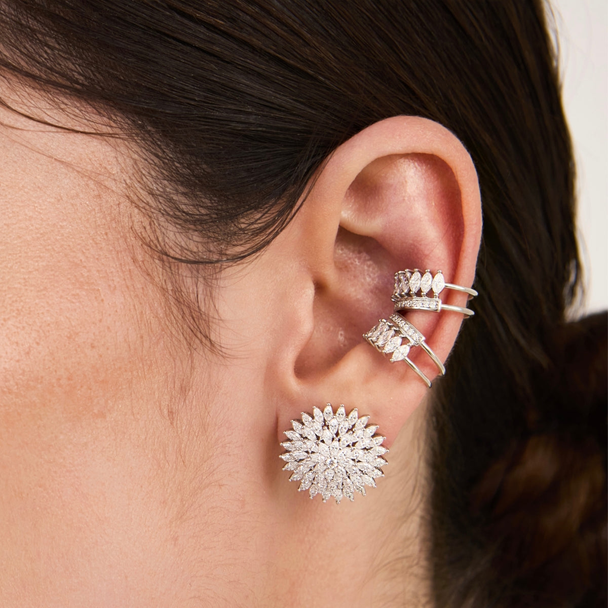 Brinco Ear Cuff Glam