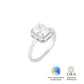 Anel Frame Glam Moissanite 3.44 ct