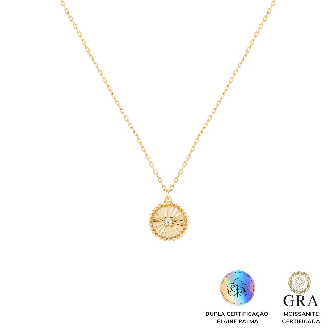 Colar Prisma Glam Moissanite