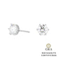 Brinco Solitario Glam Moissanite 1.0 ct