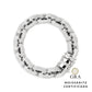 Pulseira Elos Cravejados Glam Moissanite 15.5 ct