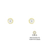 Brinco Little Flower Glam Moissanite