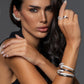 Anel Secret Cravejado Glam Moissanite
