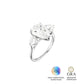 Anel Trio Glam Moissanite 6 ct