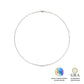 Colar Riviera Degrade Petit Glam Moissanite 5.6 ct