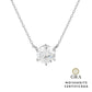 Colar ponto de Luz Glam Moissanite 1.0 ct