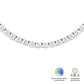 Colar Riviera 8 mm Glam Moissanite 98 ct