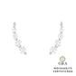 Brinco Earcuff Shine Glam Moissanite