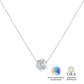 Colar Ponto de Luz Glam Soul Moissanite 3,5 ct