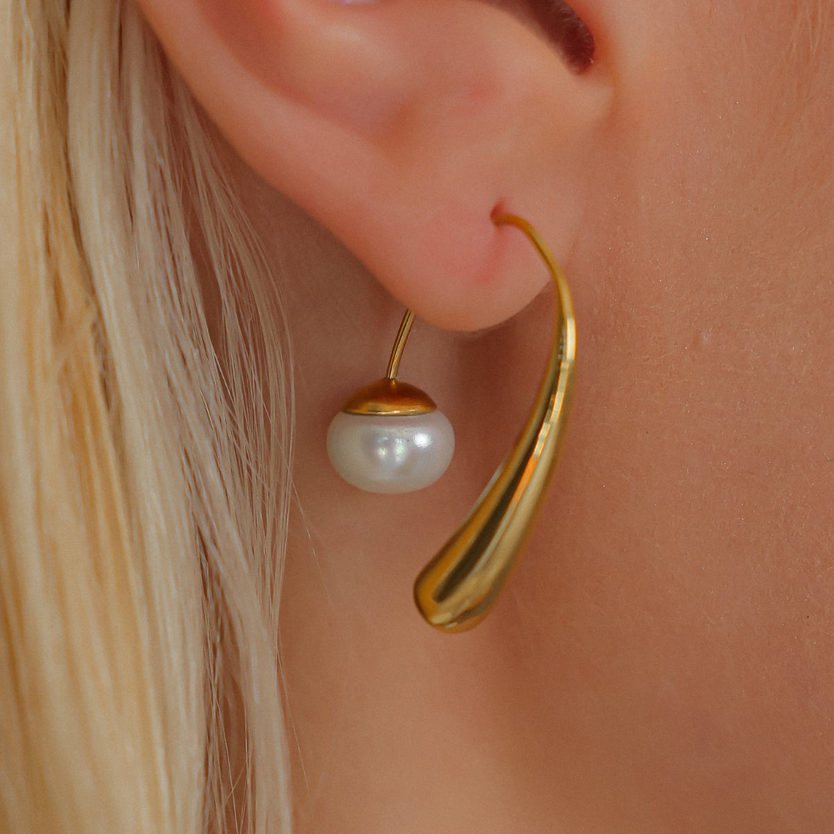 Brinco Pérola Água Doce