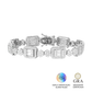 Pulseira Formas Glam Moissanite 5.9 ct