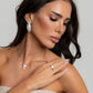 Colar Cristo Redentor Glam Moissanite 0.45 ct