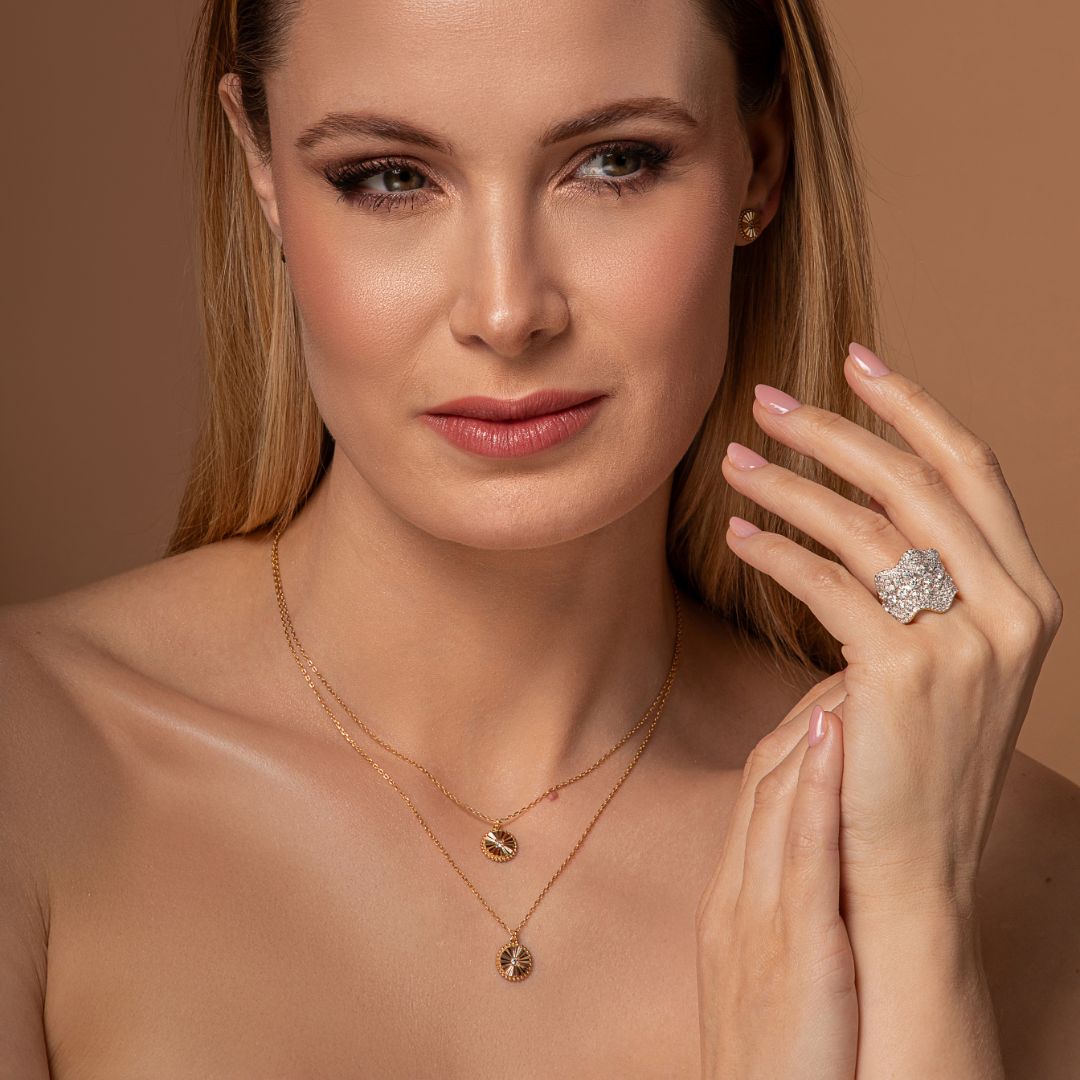 Brinco Prisma Glam Moissanite