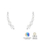 Brinco Earcuff Shine Glam Moissanite