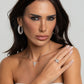 Colar Cristo Redentor Glam Moissanite 0.45 ct