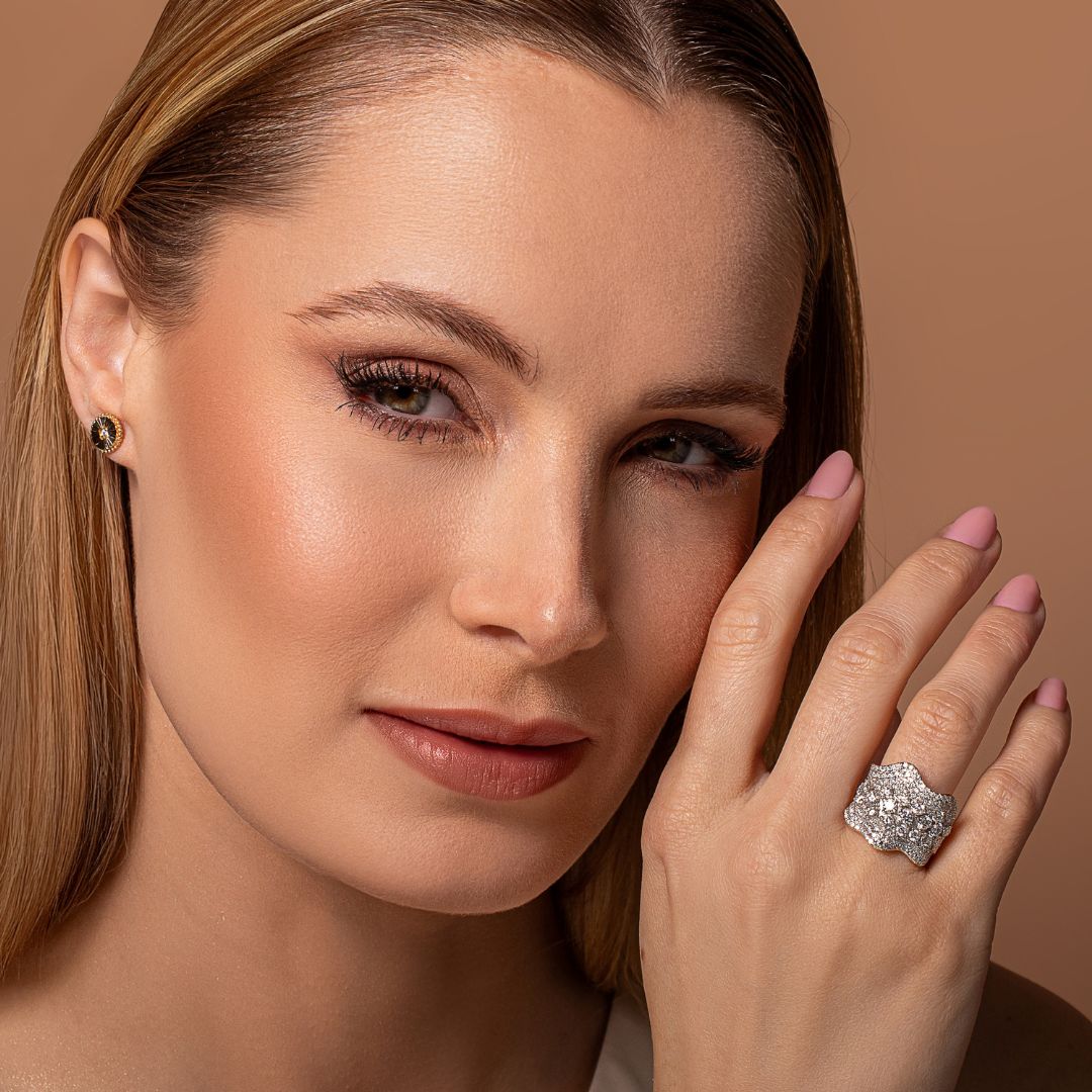 Brinco Prisma Glam Moissanite