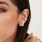 Brinco Ear Cuff Glam Square
