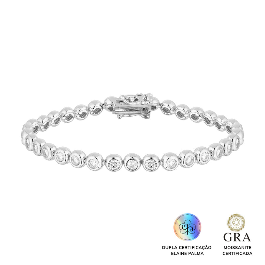 Pulseira Riviera Balls Glam - 17  cm
