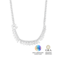 Colar Riviera Flor Glam Moissanite 5 ct