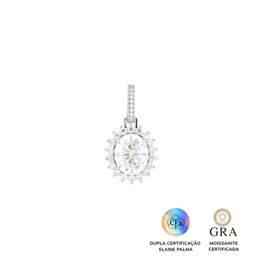 Pingente Luxury Glam Moissanite