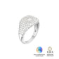 Anel Square Glam Moissanite 1,15 ct