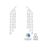 Brinco Waterfall Glam Moissanite 4.2 ct