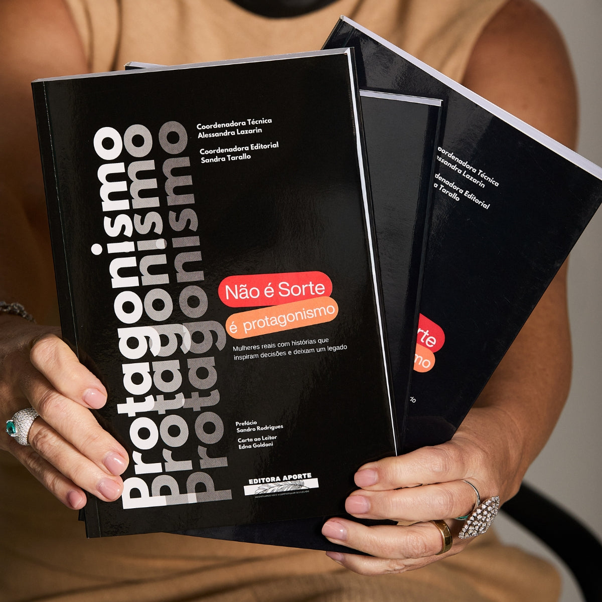 Livro Não é Sorte, é Protagonismo