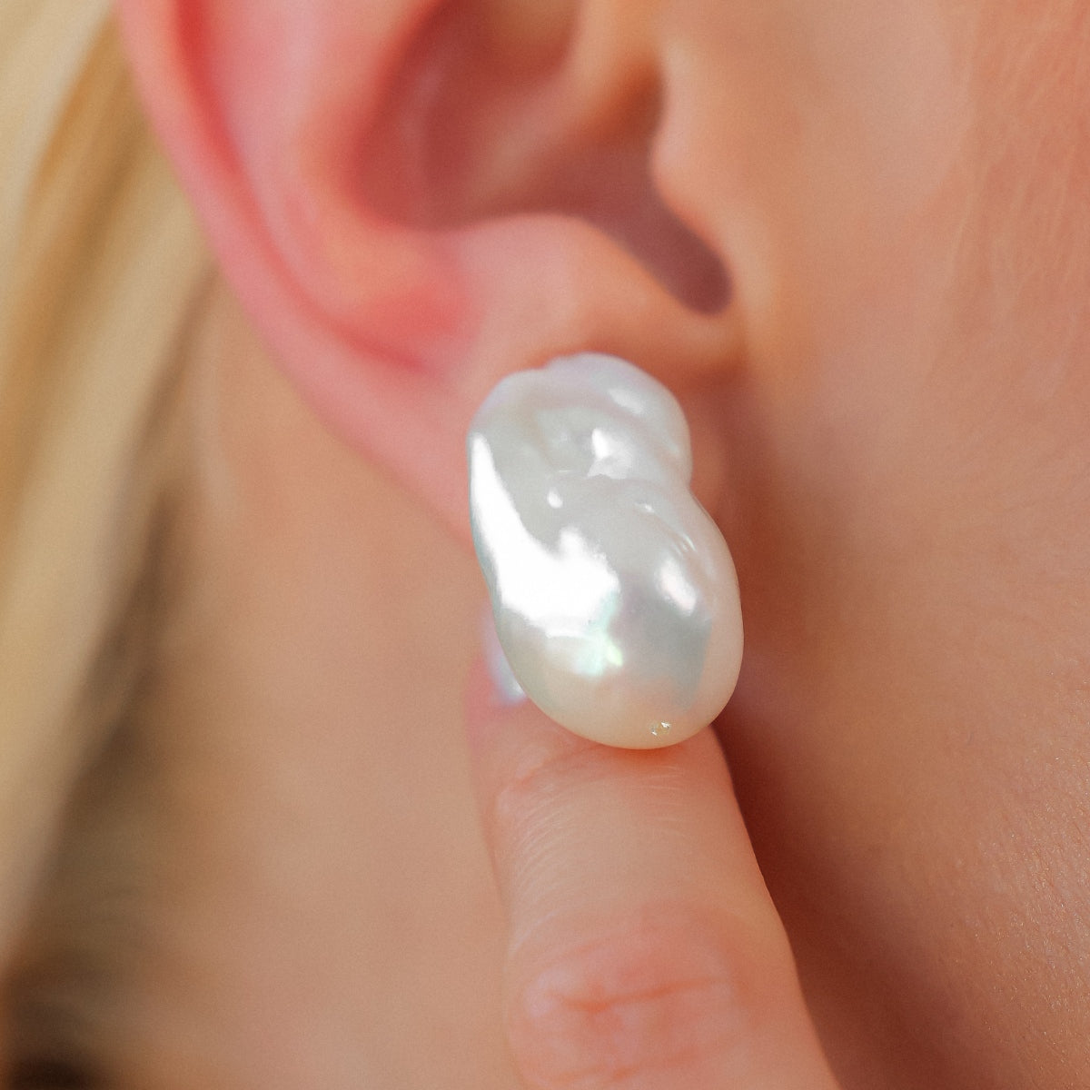 Brinco Pérola Barroca